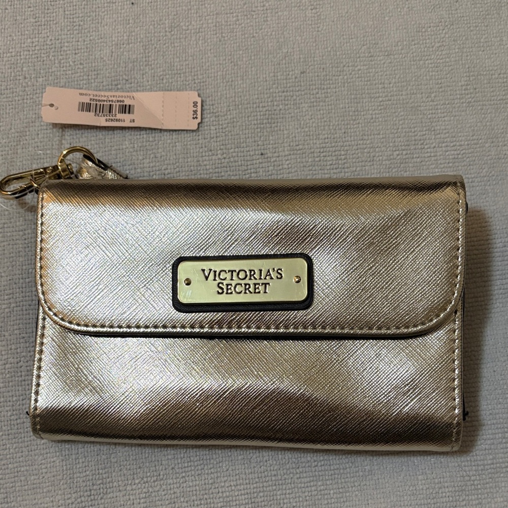 Victoria's Secret Metallic Gold Clutch